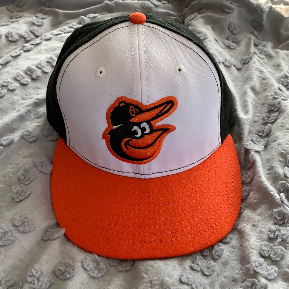 New era Orioles hat 7 1/8 official on field cap